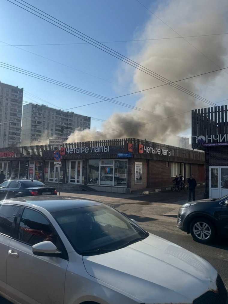 Возгорание произошло в здании чайханы