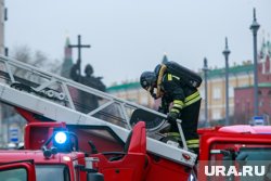 Площадь возгорания московского ЖК составляет 40 квадратных метров