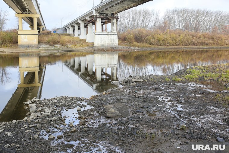 Уровень воды в Туре в сентябре 2024 года упал на 102 сантиметра