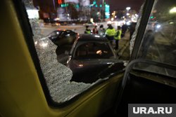 Агрессор разбил стекла в трамвае гаечным ключом 