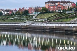 По данным на 9 июля, уровень воды в Туре опустился ниже метра