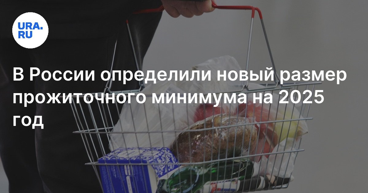 Прожиточный минимум трудоспособного населения в 2025 году