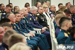 Президент Владимир Путин принимал участников программы «Время героев» в Екатерининском зале Кремля