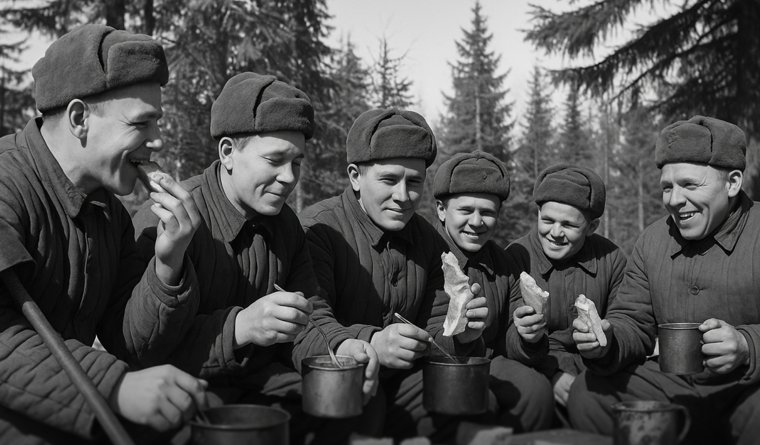 В годы Великой Отечественной войны ценили калорийные и легкие в приготовлении блюда