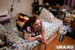 Тюменка не может встать кровати самостоятельно 