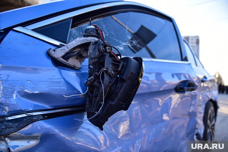 Из-за аварии движение по федеральной автодороги Курган-Тюмень частично ограничено