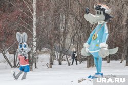 Волк и Заяц на Советской - один из символов Кировского района