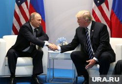 Путин и Трамп поздравили друг друга с Днем Победы