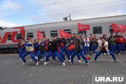 Маршрут поезда охватывает девять городов России
