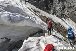 Первое восхождение на Ледник романтиков состоялось в 2021 году (архивное фото)