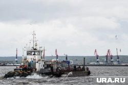 Работа переправы может прекратиться при сильном ветре