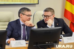 Уральский полпред Владимир Якушев (слева) подвел итоги работы Алексея Текслера на посту губернатора