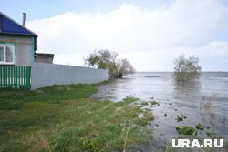 За сутки уровень воды в реке Большой Юган вырос местами до +27 см