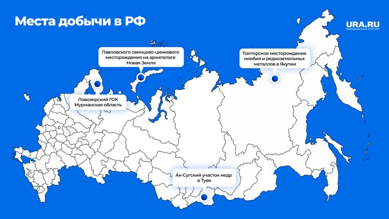 В 2022 году Россия получила доступ к новым месторождениям полезных ископаемых