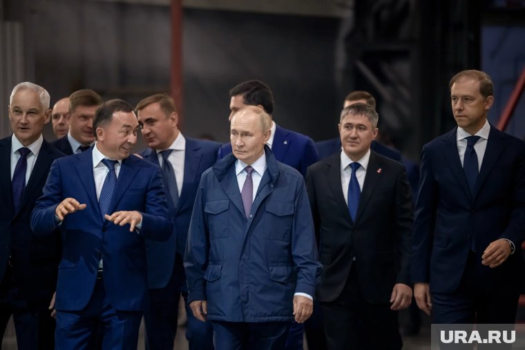 Путин посетил «Мотовилихинские заводы»