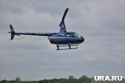 До резиденции можно добраться на частном вертолете