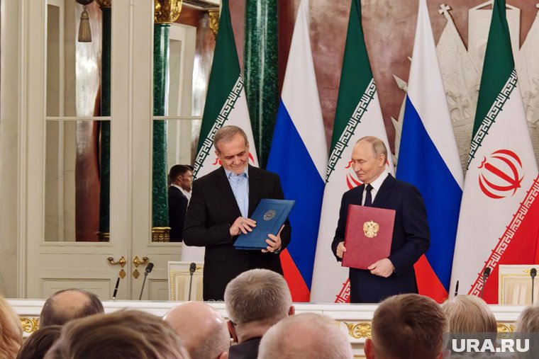 Между Россией и Ираном подписан договор о стратегическом партнерстве