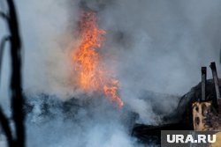 Автоцистерна вспыхнула на железнодорожном разъезде вблизи Бованенково
