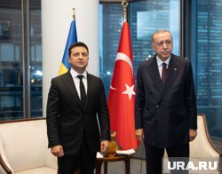 Зеленский и Эрдоган беседуют по конфликту на Украине в Анкаре (архивное фото) 