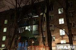 В Москве погибли люди после взрыва и пожара в доме. Фоторепортаж
