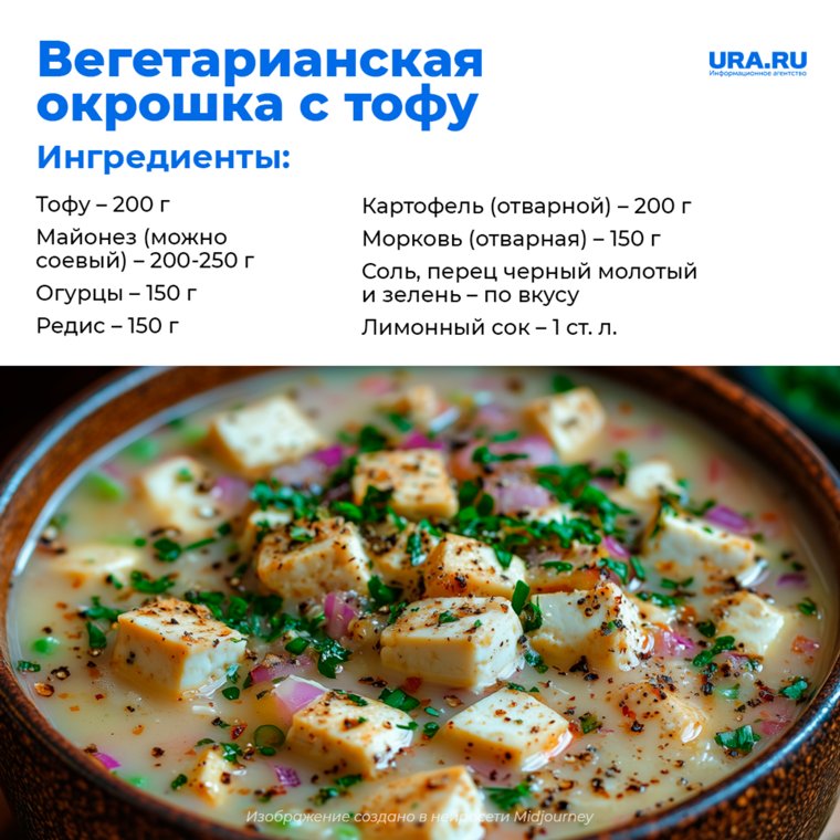 Используйте плотный тофу, чтобы он лучше держал форму при нарезке