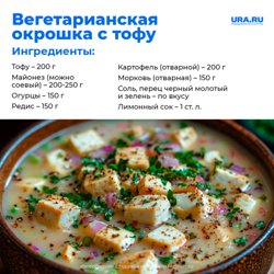 Используйте плотный тофу, чтобы он лучше держал форму при нарезке