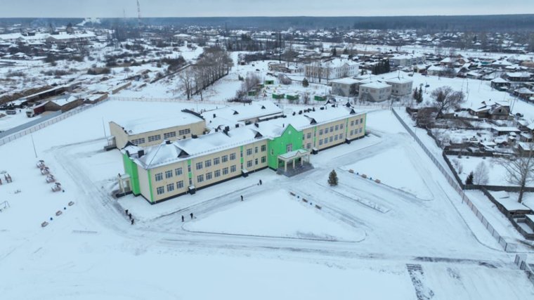 Так выглядит новая школа в селе Красный Октябрь