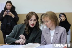 Юлия Липинская и Мария Соколова остались довольны решением суда 