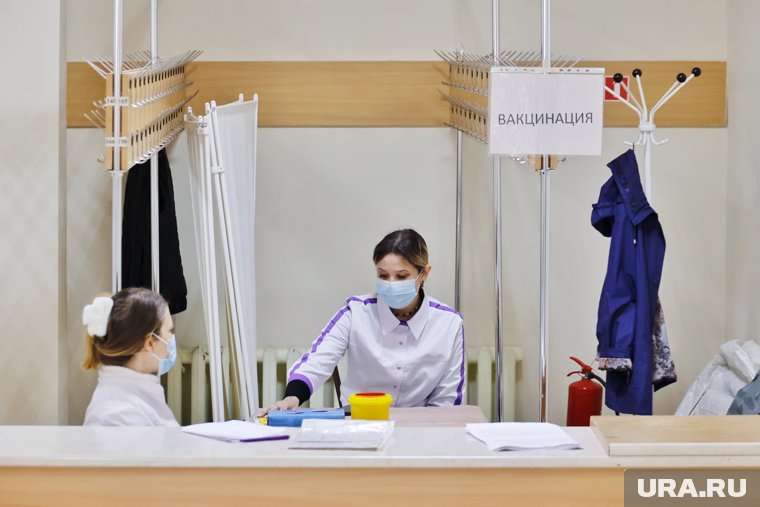 Курганцев вакцинируют от гриппа