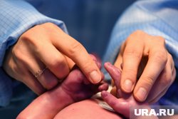 Из-за аномалии аорта малыша напоминала форму песочных часов