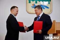 Губернатор Шумков недавно принимал в Кургане делегацию из Казахстана