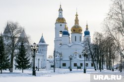 В Тобольске много красивых церквей