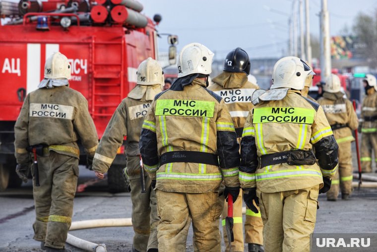 В Москве произошел пожар в одном из корпусов здания бывшего промышленного предприятия