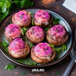 Вариант сервировки блюда
