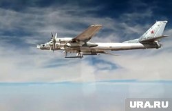 Стратегический бомбардировщик-ракетоносец Ту-95МС, оснащенный крылатыми ракетами Х-101
