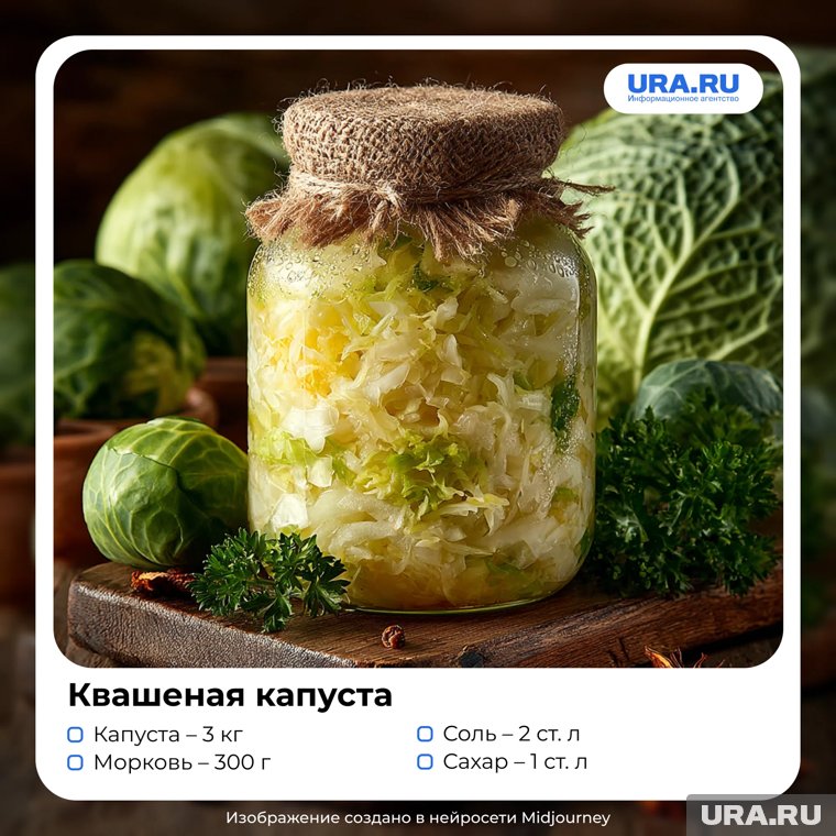 Традиционная зимняя закуска
