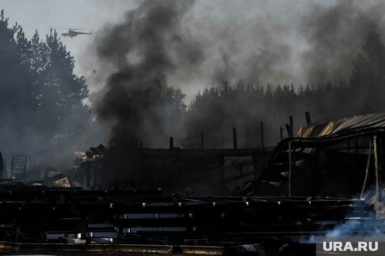 Сообщение о пожаре поступило в три часа ночи 18 октября 