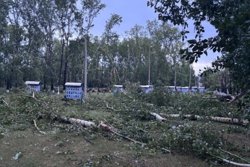 Восстановить электроснабжение в большинстве населенных пунктов региона обещают уже сегодня