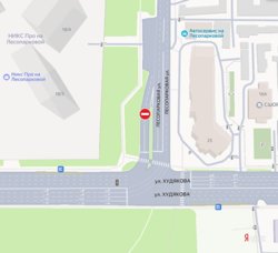 Лесопарковую перекроют с понедельника по пятницу
