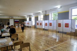Избирательный участок. Челябинск 