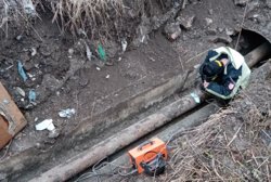 Свердловские специалисты восстановили сотни метров теплосетей в Макеевке