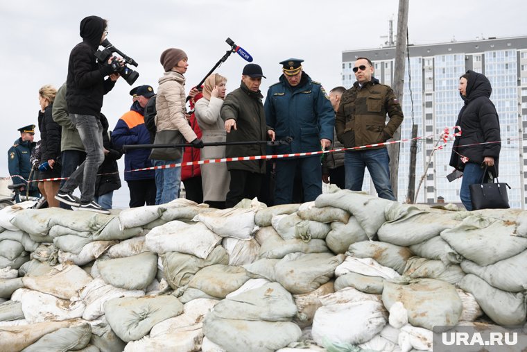 В Курган весной 2024 года приезжал министр МЧС Александр Куренков, который проверил готовность региона к большой воде