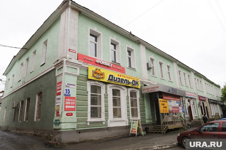 В этом доме открылся первый в Кургане кинотеатр
