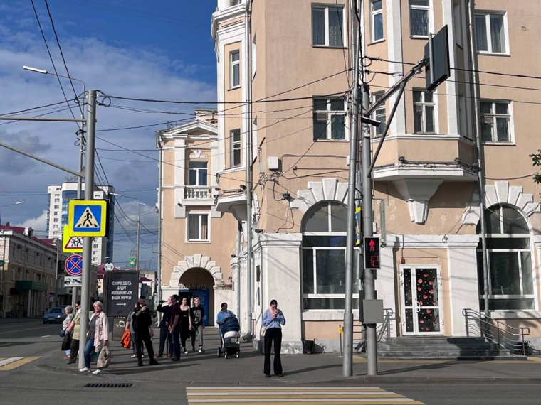 В помещении бывшего банка идет ремонт