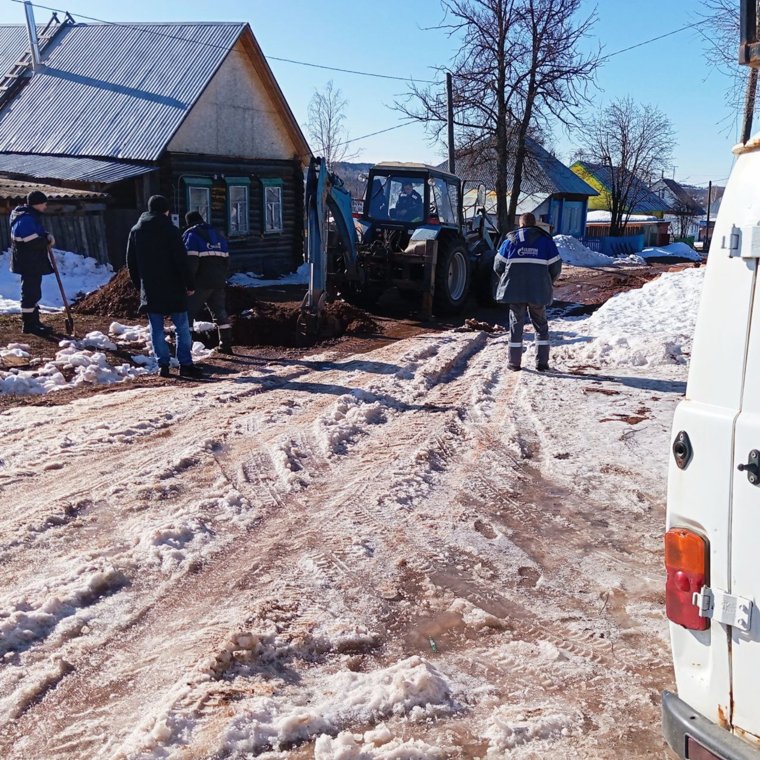 На теплосетях в Нытве проводятся аварийно-восстановительные работы