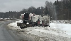 Водители бензовоза и большегруза погибли на месте ДТП (архивное фото) 