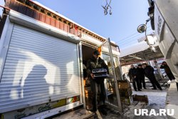 Возле Центрального рынка в Перми сносят киоски