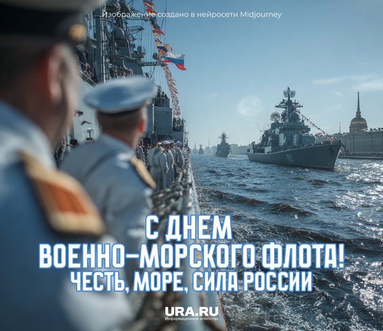  С Днем ВМФ! Праздник тех, кто оберегает море и страну