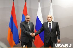Из встречи премьеров России и Армении для СМИ открыли только приветственное рукопожатие