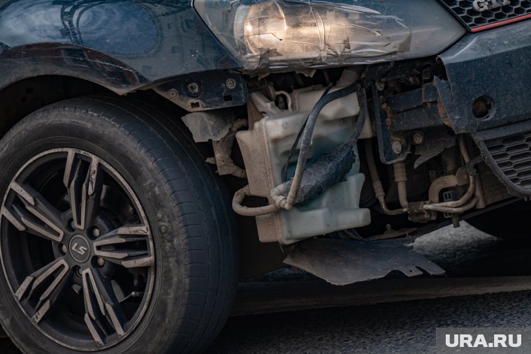 Движение ограничили из-за аварии